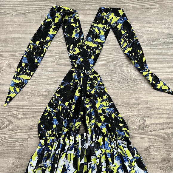 PETER PILOTTO x TARGET Sheer Floral Print Maxi Halter Cover Up Dress - Picture 5 of 7
